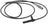 Bosch 0265009341 ABS Wheel Speed Sensor - Rear