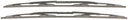 Bosch 3397005807 Windshield Wiper Blade Set - Front