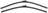Bosch 3397007462 Windshield Wiper Blade Set - Front