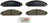 Bosch BC1070 Disc Brake Pad Set - Front
