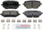Bosch BC2271 Disc Brake Pad Set - Rear