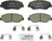 Bosch BC943 Disc Brake Pad Set - Front