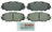 Bosch BE1210 Disc Brake Pad Set - Front