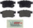 Bosch BE1336 Disc Brake Pad Set - Rear
