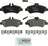 Bosch BP1317 Disc Brake Pad Set - Rear