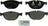Bosch BP1448 Disc Brake Pad Set - Front