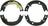 Bosch BS889 Parking Brake Shoe - Rear