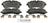 Bosch BSD1699 Disc Brake Pad Set - Front