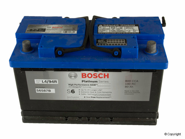 Bosch S6587B Vehicle Battery
