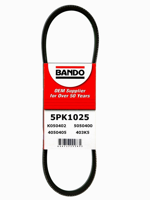 Bando 5PK1025 Accessory Drive Belt - Alternator and Air Conditioning
