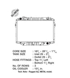 CSF 2709 Radiator