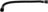 Rein CHE0154 Engine Coolant Hose - Expansion Tank (Lower) To Auxiliary Water Pump