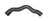Rein CHR0080R Radiator Coolant Hose - Upper Right