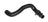 Rein CHR0444 Radiator Coolant Hose - Upper (Connector To Thermostat)