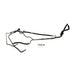 Rein PSH0519 Power Steering Pressure Line Hose Assembly