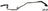 Rein PSH0580 Power Steering Return Line Hose Assembly - To Reservoir