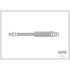 Corteco 19018507 Brake Hydraulic Hose - Front or Rear