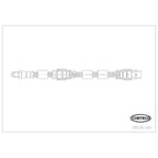 Corteco 19036340 Brake Hydraulic Hose - Front