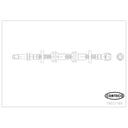 Corteco 19037199 Brake Hydraulic Hose - Front