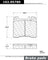 Centric 102.05780 Disc Brake Pad Set - Front
