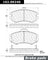 Centric 102.09240 Disc Brake Pad Set - Front