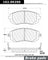 Centric 102.09290 Disc Brake Pad Set - Front