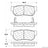 Centric 103.08130 Disc Brake Pad Set - Rear