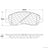 Centric 103.08660 Disc Brake Pad Set - Front