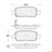 Centric 103.09050 Disc Brake Pad Set - Rear
