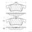Centric 103.10950 Disc Brake Pad Set - Rear