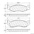 Centric 104.02030 Disc Brake Pad Set - Front