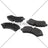 Centric 104.60960 Disc Brake Pad Set - Rear
