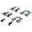 Centric 105.12810 Disc Brake Pad Set - Rear