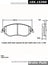 Centric 105.15390 Disc Brake Pad Set - Front