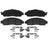 Centric 105.21380 Disc Brake Pad Set - Front