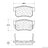 Centric 106.05360 Disc Brake Pad Set - Rear