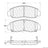 Centric 106.07870 Disc Brake Pad Set - Front
