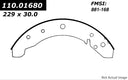 Centric 111.01680 Drum Brake Shoe - Rear