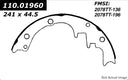 Centric 111.01960 Drum Brake Shoe - Rear