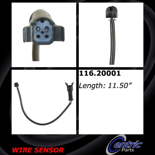 Centric 116.20001 Disc Brake Pad Wear Sensor - Front