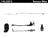 Centric 116.22012 Disc Brake Pad Wear Sensor - Front