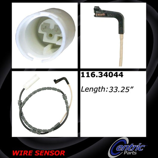 Centric 116.34044 Disc Brake Pad Wear Sensor - Front