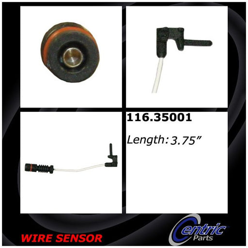 Centric 116.35001 Disc Brake Pad Wear Sensor - Front or Rear