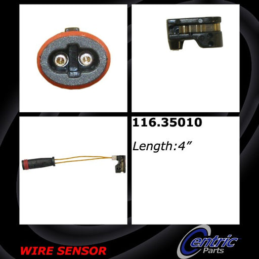 Centric 116.35010 Disc Brake Pad Wear Sensor - Front, Front Right or Rear