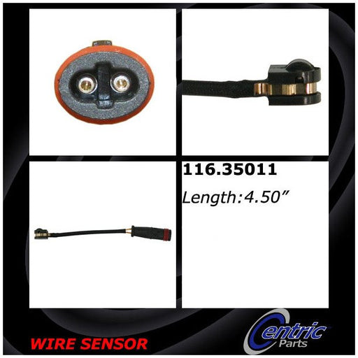 Centric 116.35011 Disc Brake Pad Wear Sensor - Front or Rear