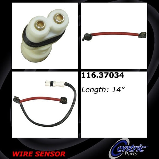 Centric 116.37034 Disc Brake Pad Wear Sensor - Front Left