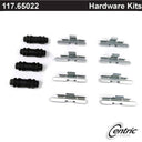 Centric 117.65022 Disc Brake Hardware Kit - Rear