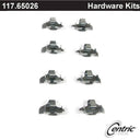 Centric 117.65026 Disc Brake Hardware Kit - Rear