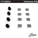 Centric 117.65034 Disc Brake Hardware Kit - Front