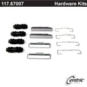 Centric 117.67007 Disc Brake Hardware Kit - Front
